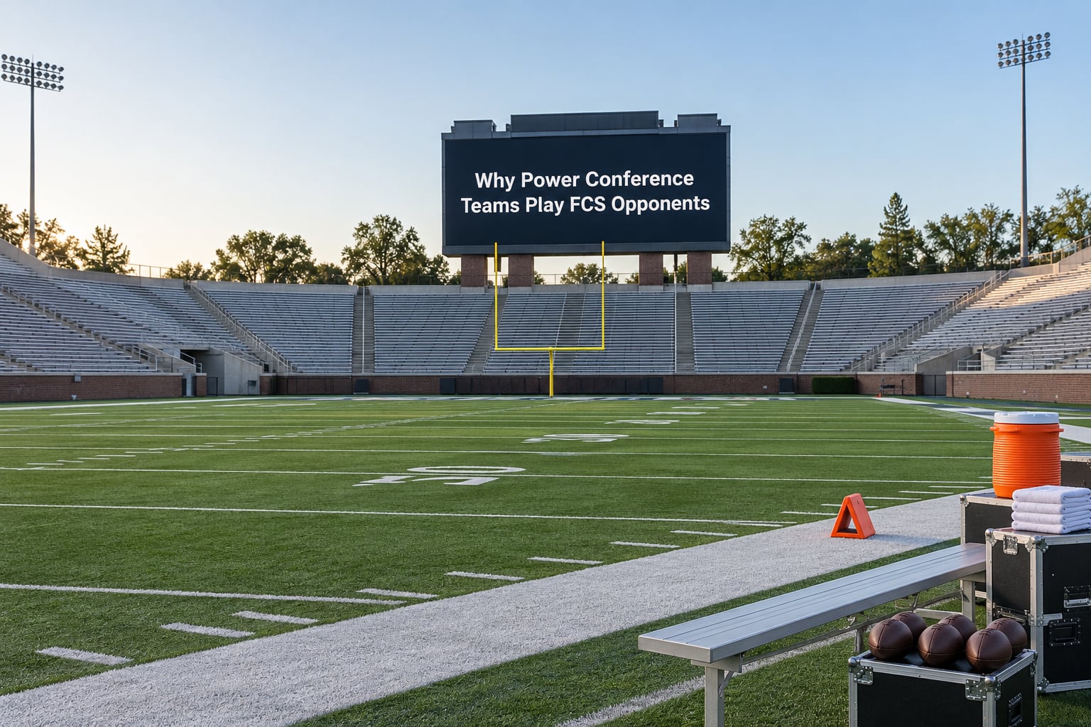 Why Power Conference Teams Play FCS Opponents