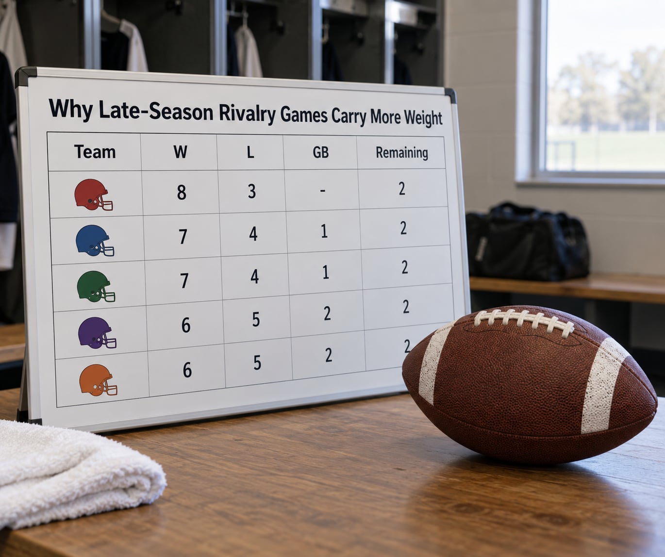 Why Late-Season Rivalry Games Carry More Weight